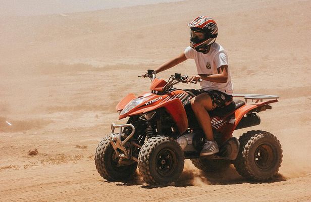 Agafay Desert Adventure: Quad Biking & Camel Ride & Dinner & show