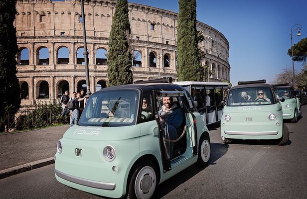 Topolino Dolce Vita City Tour 3 Hour with Electric Vehicle