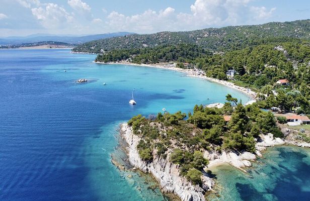 Halkidiki Full Day Beach Tour with Sunset Experience