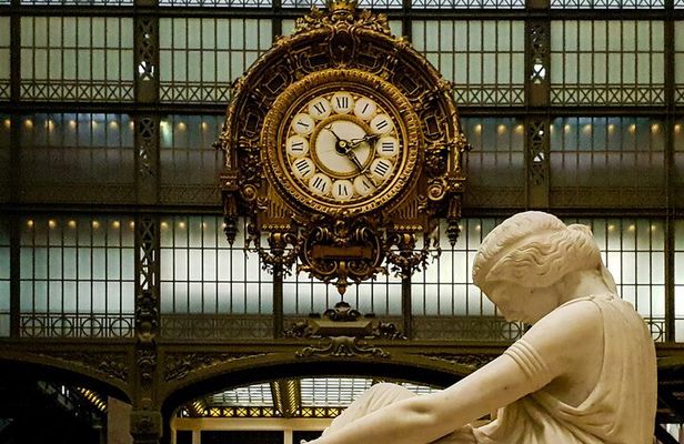 Paris Royal Palais Tuileries Gardens and Reserved Access D'Orsay