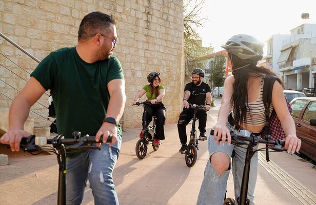Heraklion: Ebike City tour - Food tasting & Wine tasting 