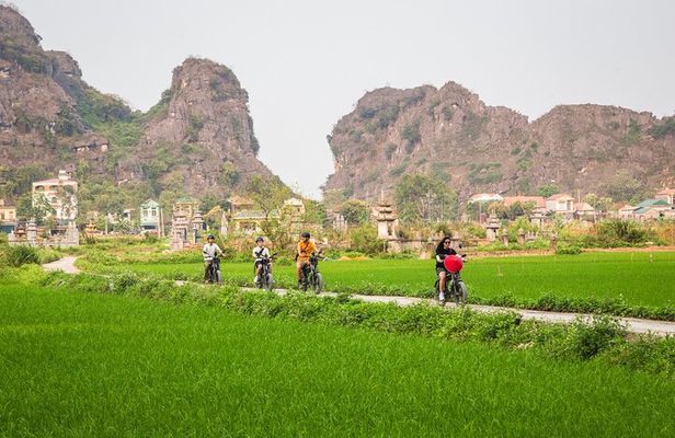 Ninh Binh E-Bike Tour -Secret Landscapes Tam Coc Countryside plus