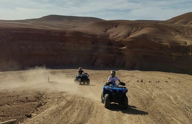 Agafay Desert & Atlas Mountains Quad Biking Tour from Marrakech