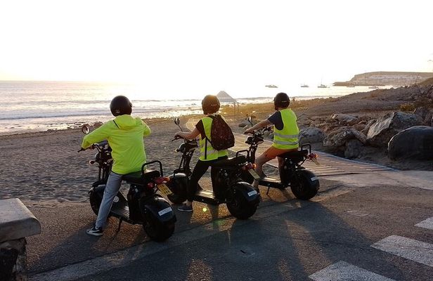 Sunset or Morning guided Tour by E-Chopper 2 seat : Maspalomas