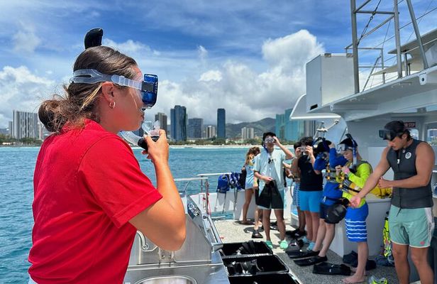 Waikiki Snorkeling & Ocean Waterpark Adventure from Oahu