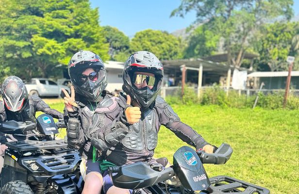 7 Hour Sticky Waterfall and ATV Guided Adventures