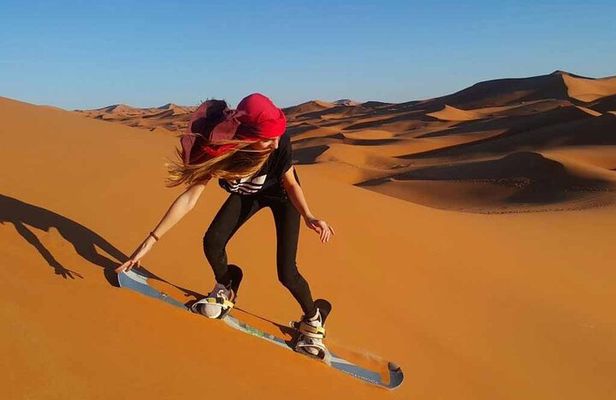 Agadir: Sandboarding Guided Experience & Visit of The Canyon