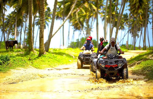 ATV and Horseback Beach Riding Combo Experience in Miches