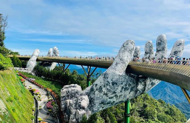 Early morning Ba Na Hills - Golden Hand Bridge - Private Tour