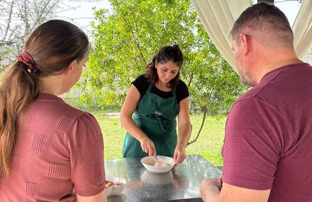 Private Hands-on Italian Cooking Class in Pompeii with Sabrina
