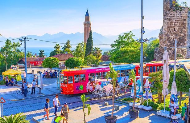 Antalya City Tour cenic Boat Trip and Waterfall