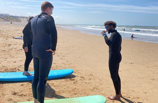 Ride the Waves in Tamraght for a 2 Hours Private Surf Lesson