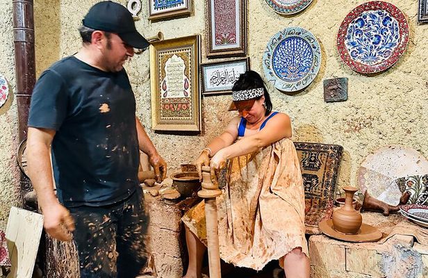 Pottery Workshop Experience in Avanos with Transfer