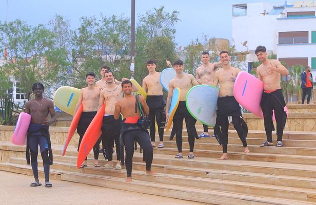 2 Hour Surf Lesson in Taghazout with a Local Expert