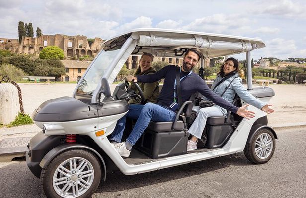 Rome: Explore Rome on a Private Golf Cart Tour – Highlights&Views