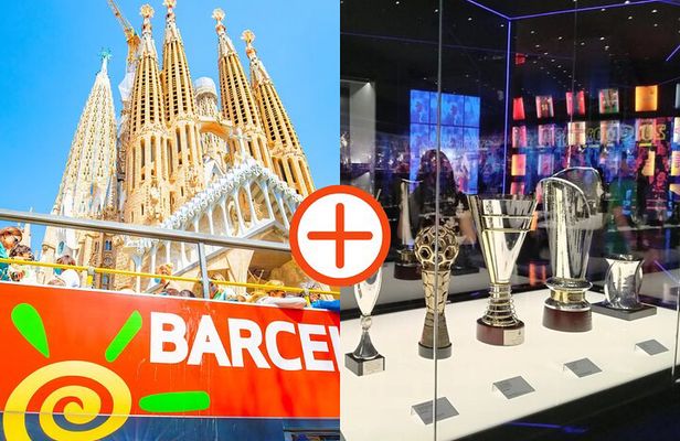 Barcelona Hop On Hop Off & Spotify Camp Nou Tour F.C. Barcelona