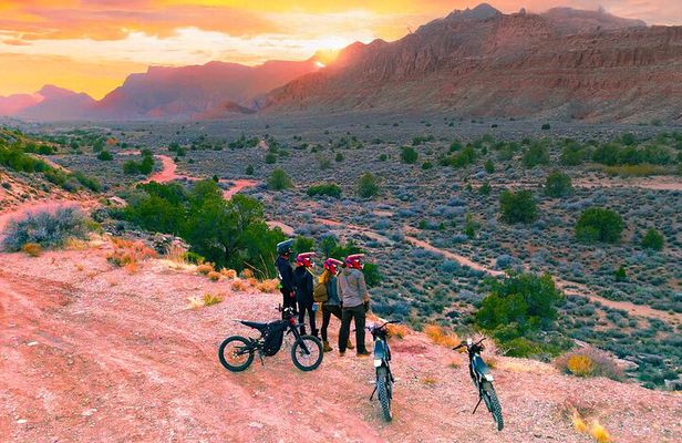 Electric Dirt Bike Tour – Scenic Sunset Adventure Near Zion