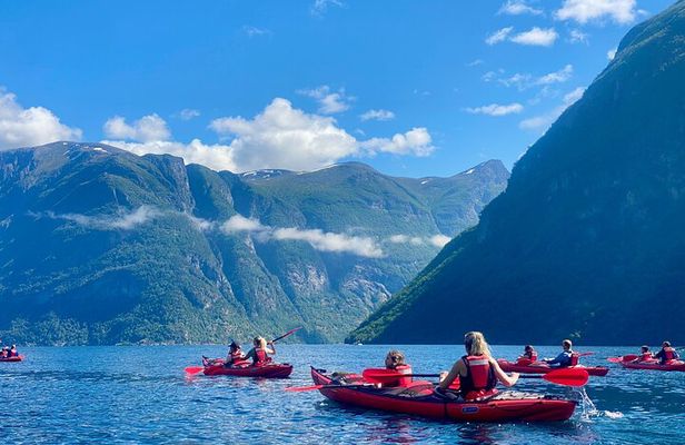 Guided Adventure on Fjord Kayaking in Hellesylt, Norway
