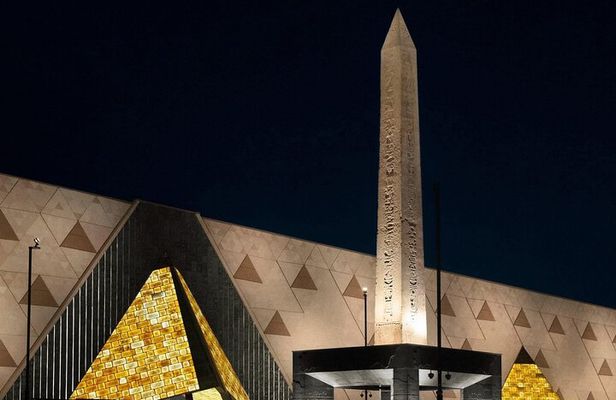 Day Tour To Grand Egyptian Museum and Giza Pyramids with Lunch