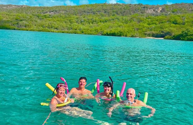 Private Sunset Snorkeling Boat trip in Curacao