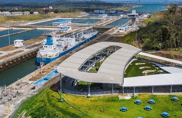 Two Locks One Canal Panama Agua Clara Gatun and Casco Antiguo