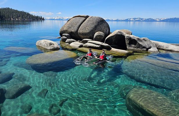 Lake Tahoe Clear Kayak Adventure at Sand Harbor