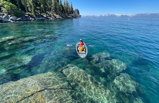 Lake Tahoe Clear Kayak Adventure at Stateline Nevada
