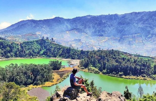 Full-Day Adventure: Green Tea Garden & the Mystical Dieng Plateau