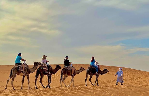 3-Day Marrakech to Sahara Desert Trip: Luxury option & Camel Ride
