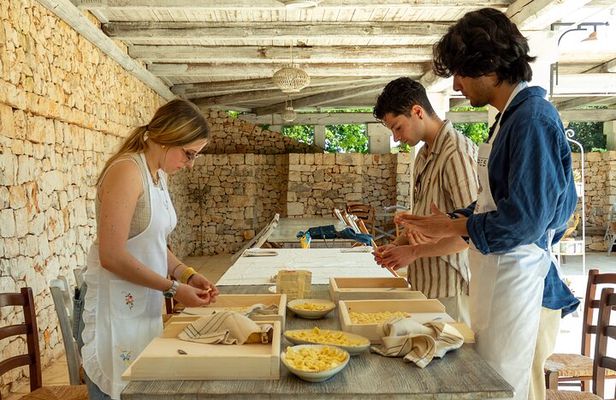 Lunch at Masseria Pasta Making Experience