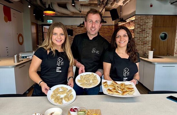The Art of Pierogi Making - Warsaw cooking class dumplings