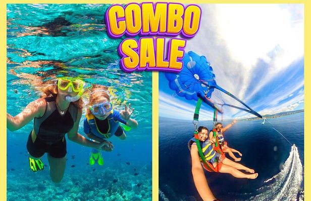 Parasailing and Snorkeling Combo Tour