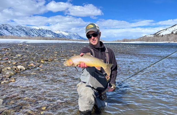 2 Hour Private Guided Walk Wade Fishing at Jackson Hole