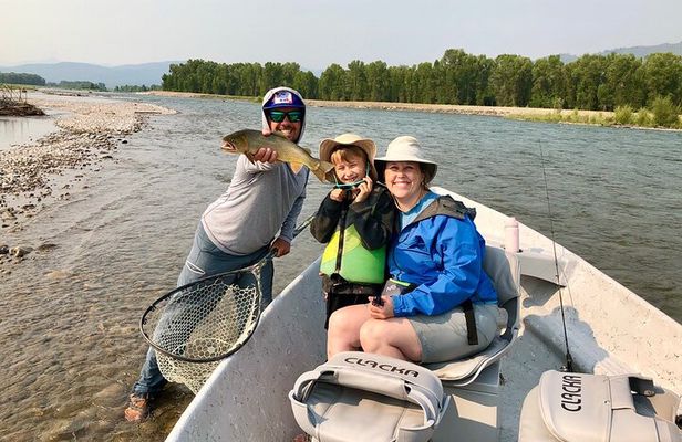 Half Day Group and Family Big Boat Fishing at Jackson Hole