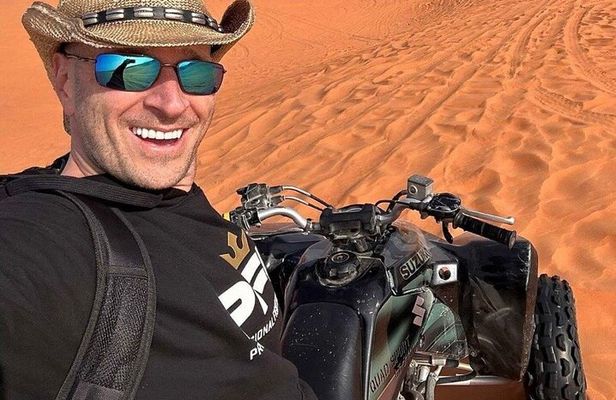 Riyadh : Red Sand Duns Safari car 4x4 , Ride Camel+Quad Bike 