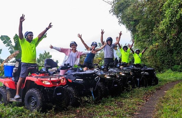 St. Lucia Rainforest ATV Ride from Belle Plaine