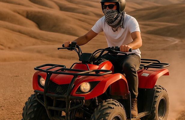 Marrakech Desert Dinner show with Quad bike and Camel Ride