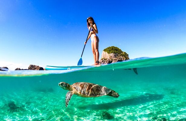 Private SUP Adventure Hidden Miyako Island Tour