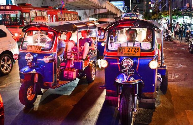 Bangkok After Dark Tuk-Tuk Temples, Markets & Street Food