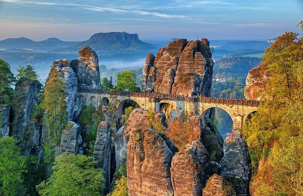 PRIVATE Day Trip from Prague to Germany: Dresden & Bastei Bridge