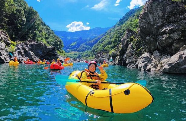 Experience a Packraft Tour Down the Stunning Niyodo River