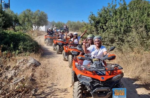 Rethymno Bali & Panormo : Quad Safari & visit Cave 57km 4hours