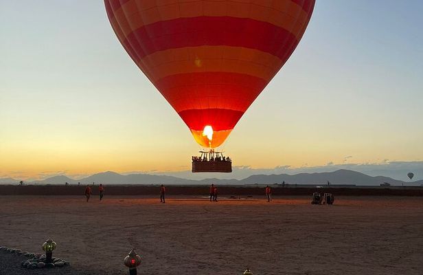 Sunrise Hot Air Balloon & Sunset Desert Adventure in Marrakech