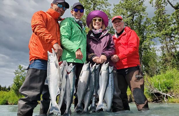 Kasilof River | Red Salmon | Full Day Charter