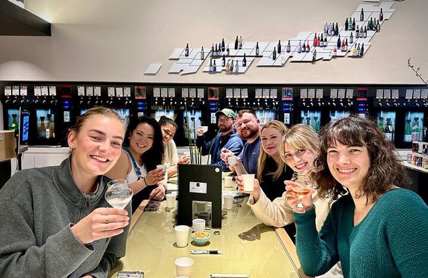 Unlimited Nighttime Sake Tasting in Tokyo