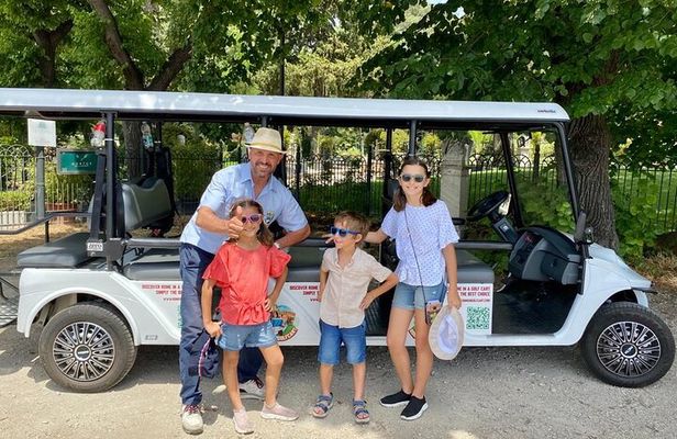 Rome: Fun Private & Group Tour in Golf Cart 1.5 hours
