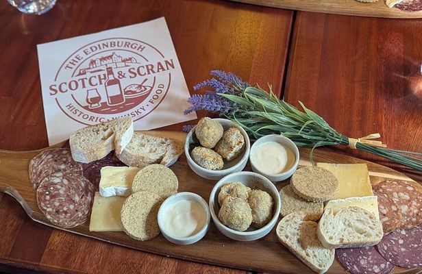 ScotchandScran OldTown Tour, Whisky Tasting, Scottish Charcuterie