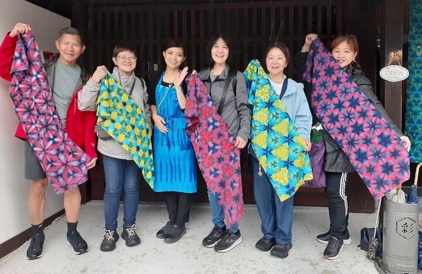 Arimatsu Shibori Craft Experience Tour guided by Friendly Locals