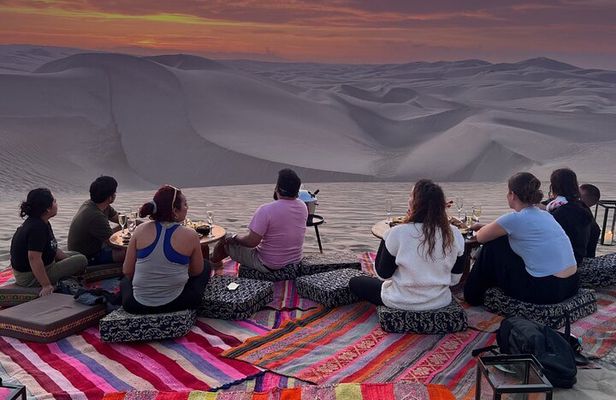 Paracas Huacachina tour from Lima: Picnic Dune Buggy Sandboard