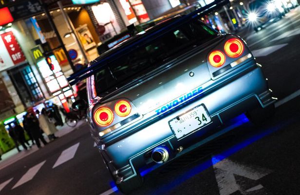 Tokyo and Daikoku Fast and Furious Skyline 34